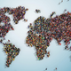 This is actually a startlingly bad representation of global population distribution.
